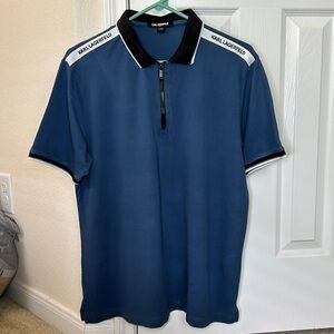 Karl Lagerfeld men’s Polo Shirt. Size Large.